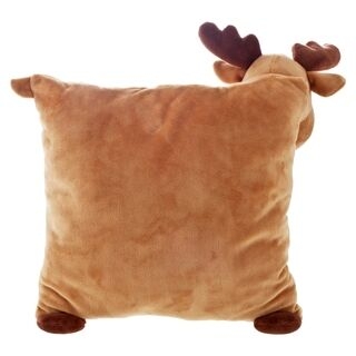 Reindeer pillow with cloud for printing purposes