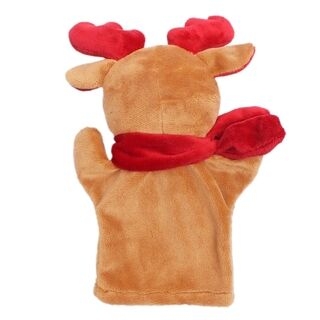 Reindeer hand puppet, suitable for printing